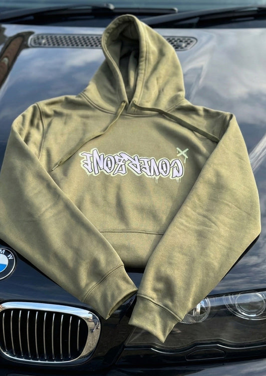 Sweat capuche jante/graffiti