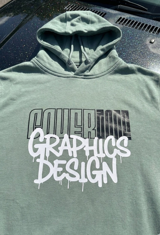 Sweat capuche graphics design