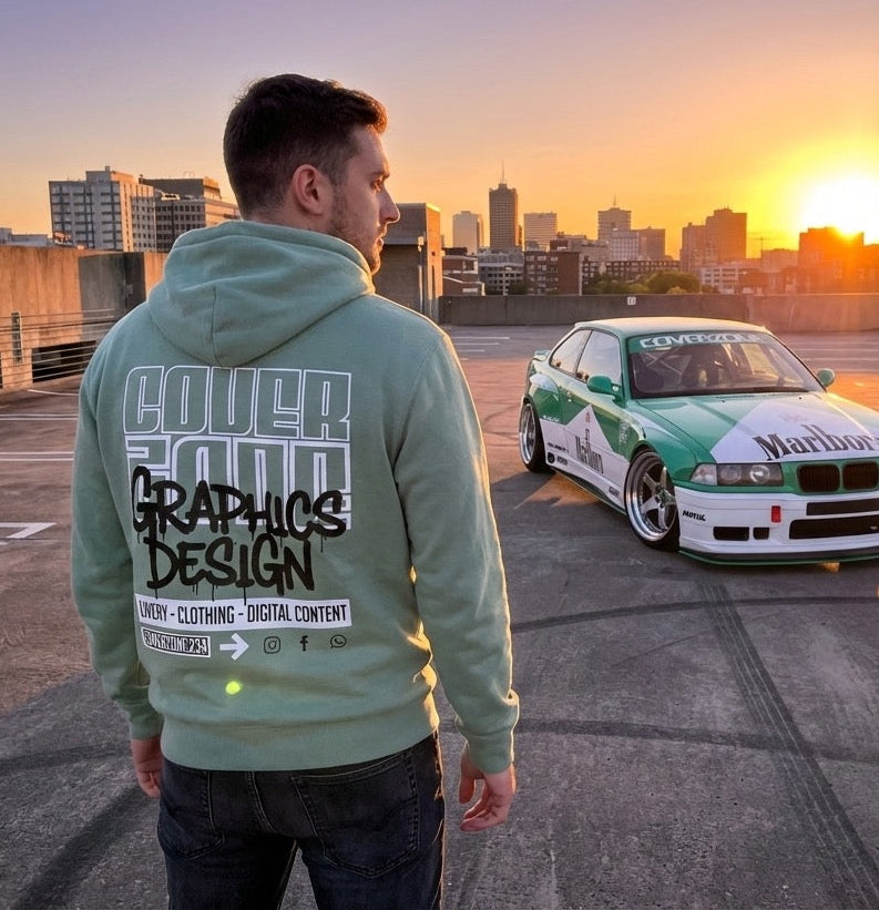 Sweat capuche graphics design