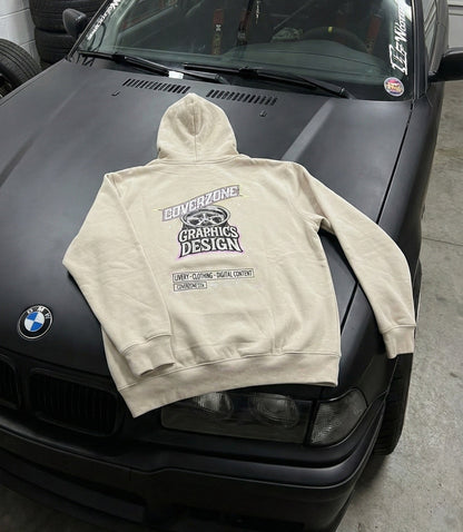 Sweat capuche beige VS-KF