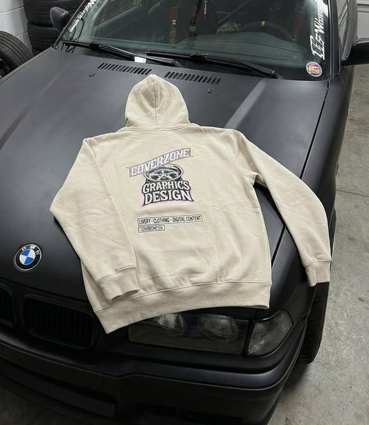 Sweat capuche beige VS-KF