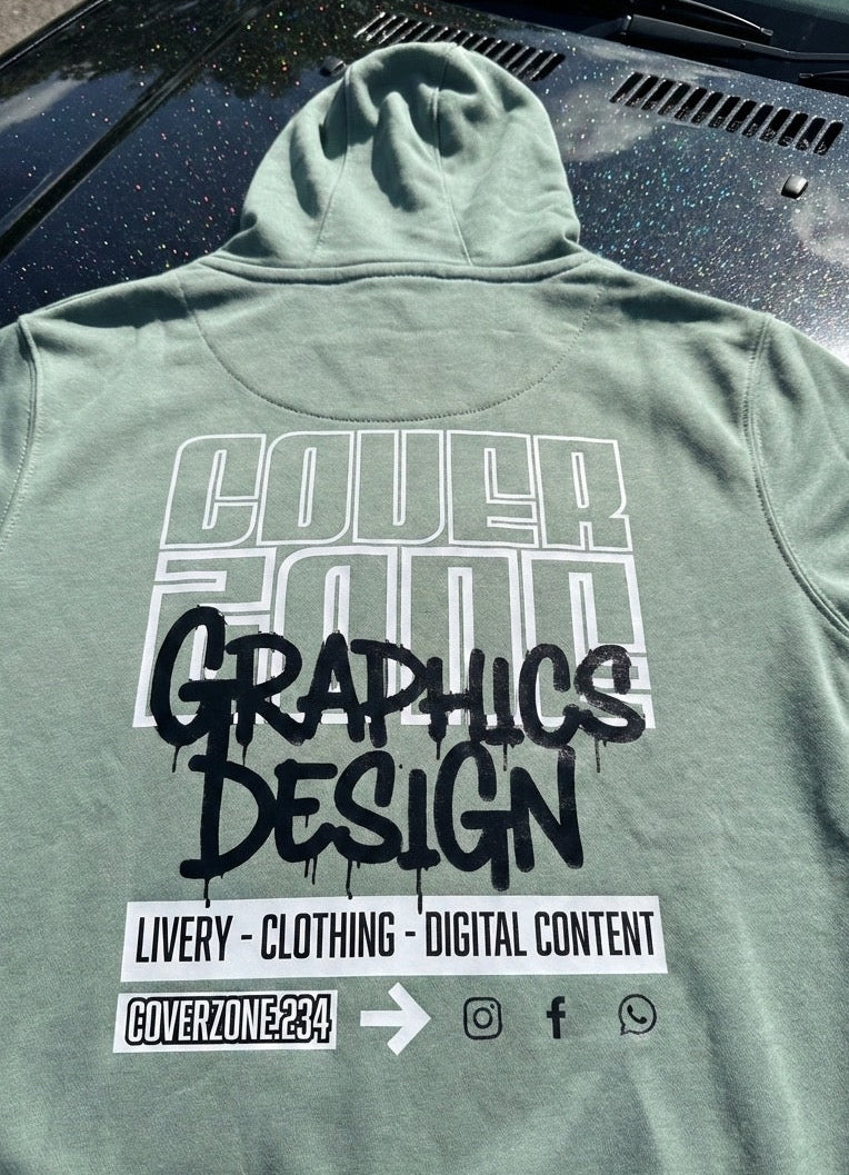Sweat capuche graphics design