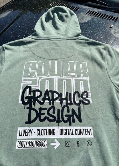 Sweat capuche graphics design