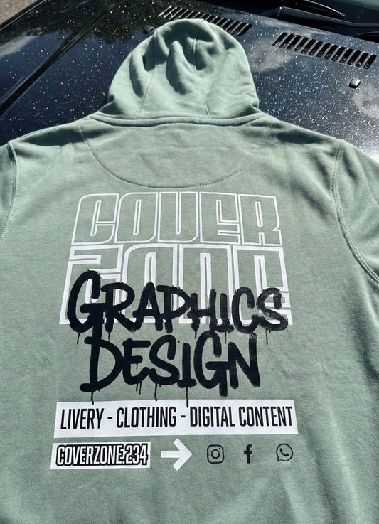 Sweat capuche graphics design